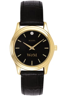 Bulova William & Mary Tribe Leather Womens Watch