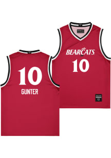 Jaidyn Gunter  Campus Ink Cincinnati Bearcats Red NIL Jersey