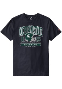 Michigan State Spartans Black Football All American Football No Boundaries Short Sleeve T Shirt