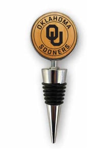 Oklahoma Sooners Bottle Stop Wine Accessory