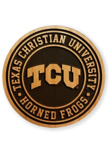 Jardine TCU Horned Frogs Wood Magnet