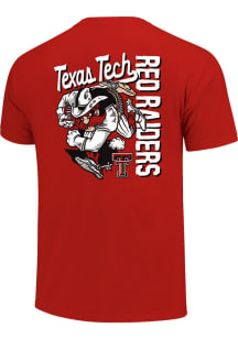 Texas Tech Red Raiders Youth Red Oversized Mascot Short Sleeve T-Shirt
