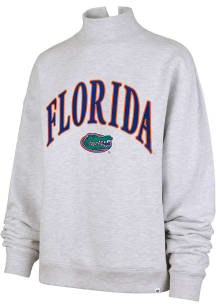 47 Florida Gators Womens Ash Vantage Mock Crew Sweatshirt
