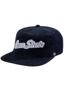 Homefield Penn State Nittany Lions Navy Blue Wordmark Corduroy Mens Snapback Hat
