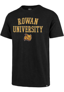 47 Rowan University Black CLASSIC TRACK SCRUM TEE Short Sleeve Fashion T Shirt