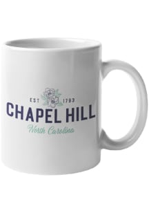 Chapel Hill Dogwood Flower Ceramic Mug - Black