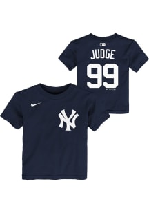 Aaron Judge New York Yankees Toddler Navy Blue Home NN Short Sleeve Player T Shirt