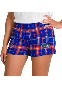 Concepts Sport Florida Gators Womens Orange Ultimate Flannel Shorts