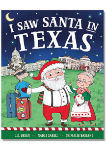 Texas I Saw Santa In Texas Children's Book
