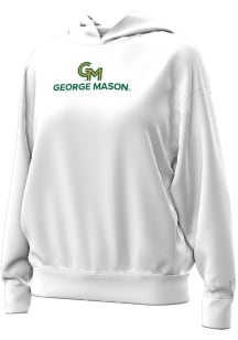 Under Armour George Mason University Womens White Icon Hooded Sweatshirt