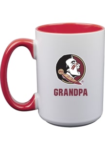 Florida State Seminoles Grandpa 15oz Ceramic Mug - White