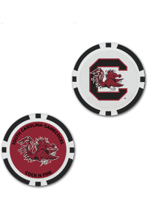 South Carolina Gamecocks Poker Chip Golf Ball Marker