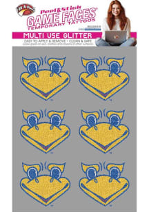 Kansas Jayhawks 6pk Fan Dazzler Rock Chalk Tattoo