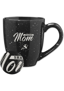 San Jose Sharks Mom 16oz Speckle Ceramic Mug - Black