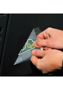 George Mason University 4x4 State Shape Auto Decal - Green