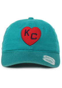 Summit Sportswear Kansas City Monarchs The D Adjustable Hat - Light Blue