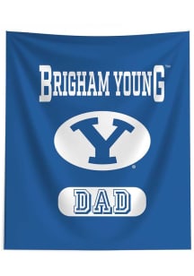 BYU Cougars Dad 50x60 Tapestry Blanket