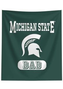 Michigan State Spartans Dad 50x60 Tapestry Blanket