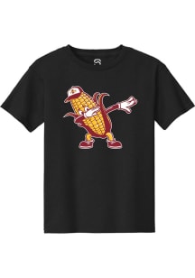 Summit Sportswear Iowa State Cyclones Youth Black Team Corn Logo Short Sleeve T-Shirt