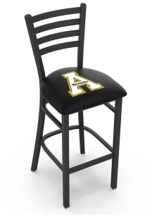 Appalachian State Mountaineers Stationary Pub Stool - Black