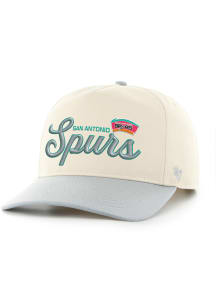 47 San Antonio Spurs Hardwood Classic Assemble Hitch Adjustable Hat - Natural