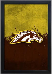 Western Michigan Broncos Snap Frame LED Sign - Black