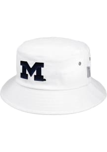 LogoFit Michigan Wolverines White Daytona Mens Bucket Hat