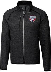 Cutter and Buck FC Dallas Mens Charcoal Mainsail Big and Tall Light Weight Jacket