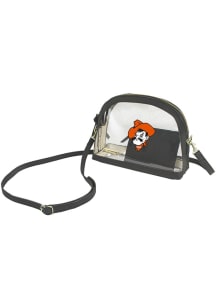 Oklahoma State Cowboys Half moon Womens Clear Tote