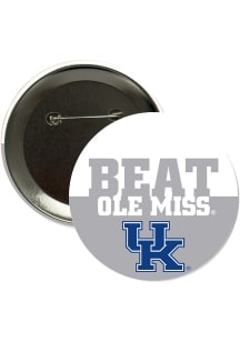 Kentucky Wildcats BEAT Ole Miss 3" Button - Blue