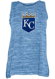 New Era Kansas City Royals Womens Light Blue Space Dye Tank Top