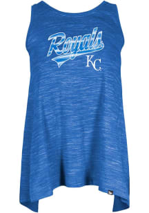 New Era Kansas City Royals Womens Blue Cross Tank Top