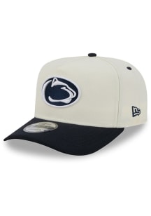 New Era Penn State Nittany Lions Rear Hit 9FIFTY A-Frame Adjustable Hat - Ivory