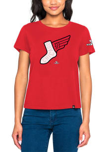 New Era Chicago White Sox Womens Red City Connect Short Sleeve T-Shirt