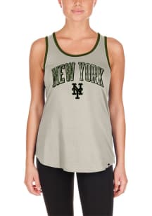 New Era New York Mets Womens White AFD Tank Top