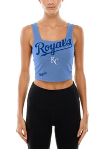 New Era Kansas City Royals Womens Blue Reversible Sport Tank Top