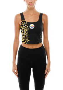 New Era Pittsburgh Steelers Womens Black Reversible Sport Tank Top