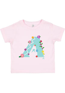 Arizona Diamondbacks Toddler Girls Pink Floral Short Sleeve T-Shirt
