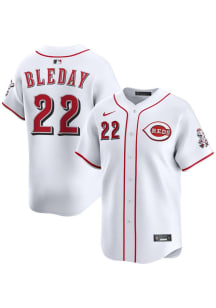 JJ Bleday Nike Cincinnati Reds Mens White Home Limited Baseball Jersey
