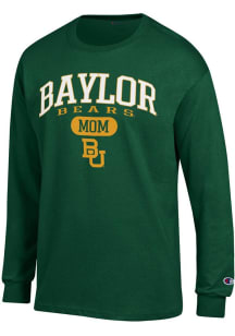 Champion Baylor Bears Green Pill Box Mom Jersey Long Sleeve T Shirt