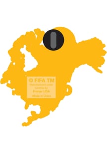 FIFA Souvenir 2026 World Cup Logo Lapel Pin - Gold