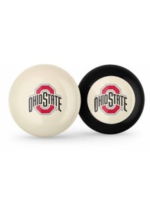 Ohio State Buckeyes Team Logo Cue Ball and 8 Ball Combo Billiard Balls