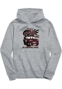 Vive La Fete Alabama A&M Bulldogs Toddler Grey Full Speed Long Sleeve Hooded Sweatshirt