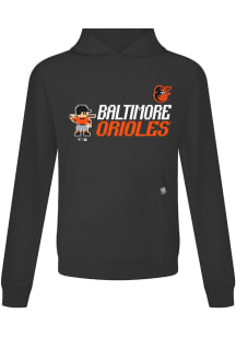 Levelwear Baltimore Orioles Mens Black Relay 8-Bit Baseball Hood