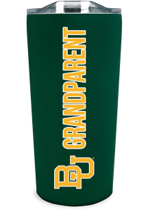 Baylor Bears 18oz Grandparent SS Soft Touch Stainless Steel Tumbler - Kelly Green