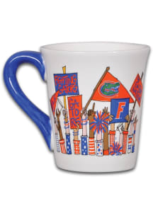 Florida Gators 18oz Cheer Ceramic Mug - White