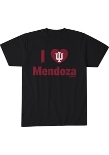 Fernando Mendoza Indiana Hoosiers Black I Heart Mendoza Short Sleeve Fashion Player T Shirt