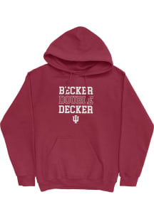Charlie Becker Indiana Hoosiers Mens Crimson Exclusive Player Hood