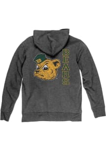 Blue 84 Baylor Bears Mens Black Front Back Laguna Long Sleeve Full Zip Jacket