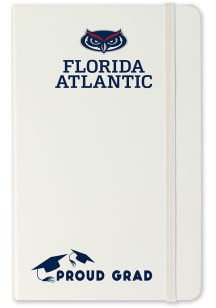 Florida Atlantic Owls Proud Grad Notebook and Folder - White